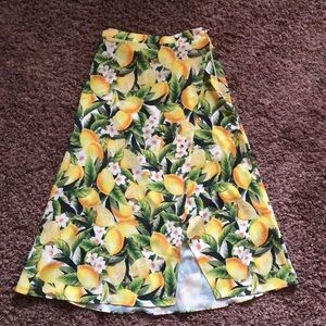 Lemon Slit Skirt Show Me Your MuMu